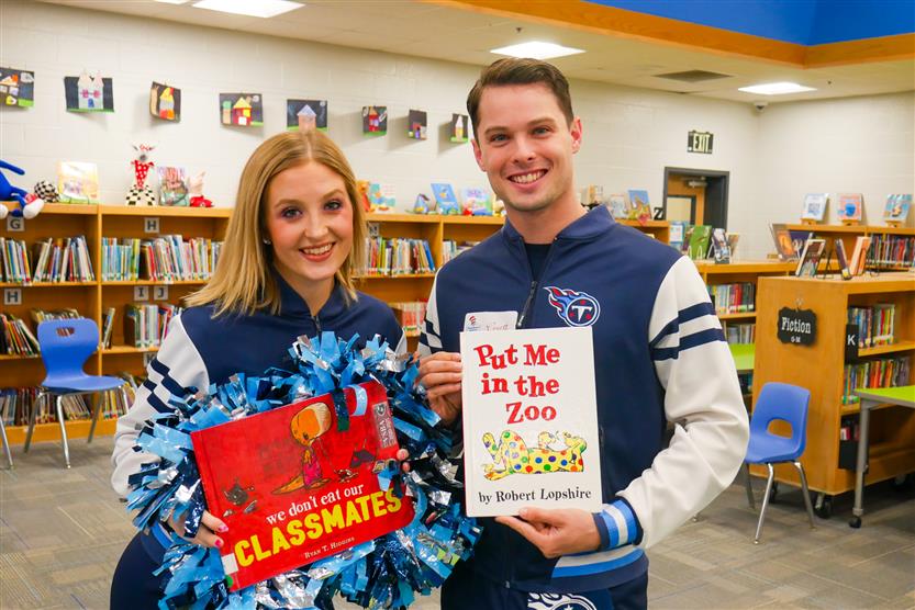Students celebrate Read Across America Week